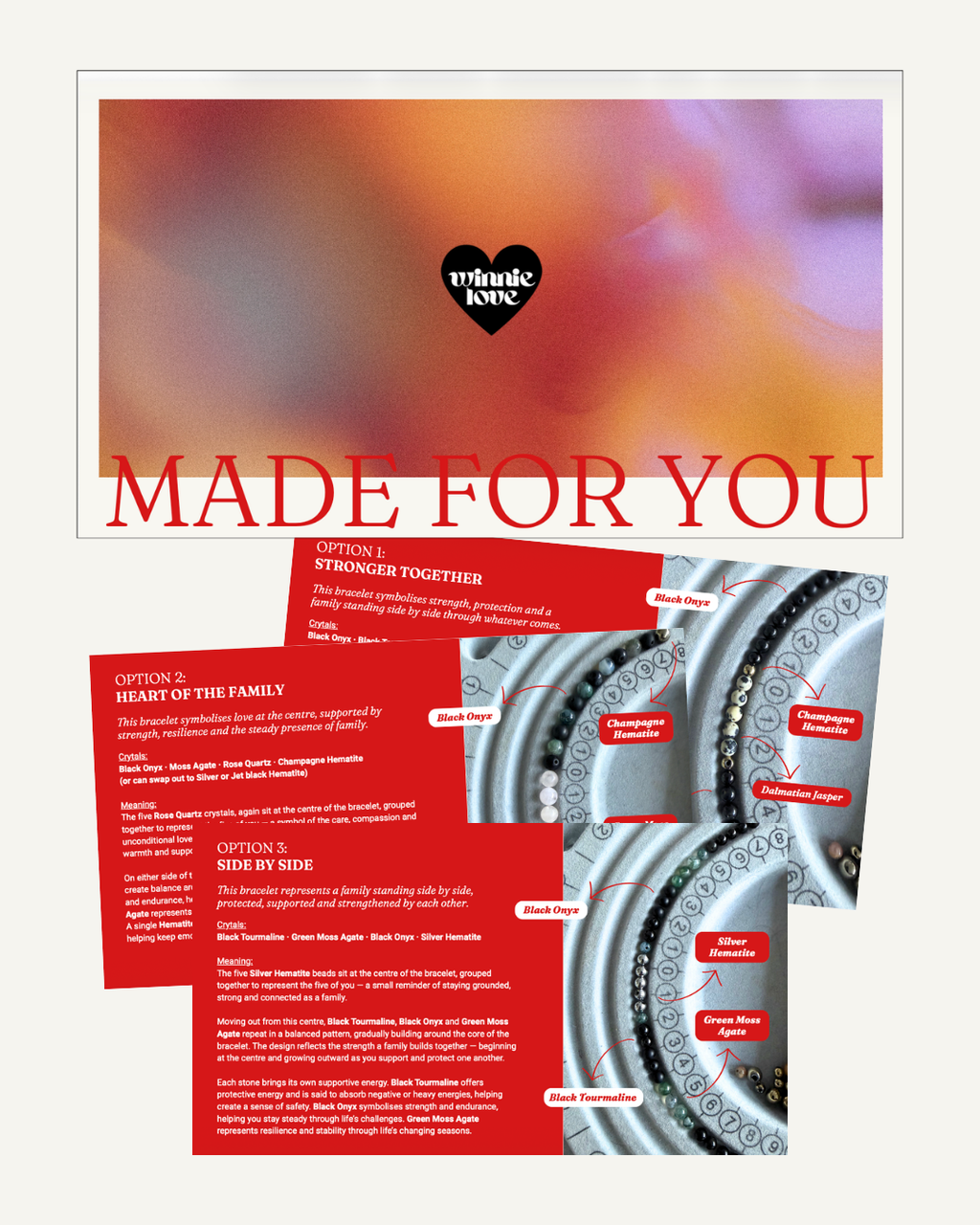 Double - Personalised Energy Bracelet