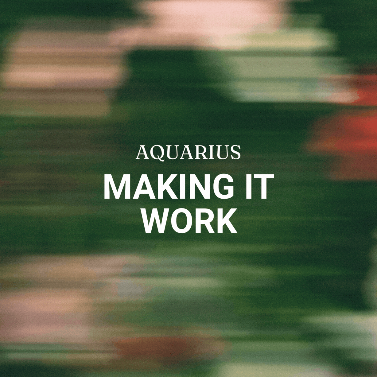 Aquarius 2026 Bracelet - Work & Money